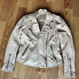 Blank NYC vegan leather jacket